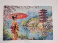 Картина пъзел Японски пейзаж , снимка 2