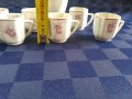 Стар порцеланов сервиз за греяна ракия,ликьор-Развитие,с.Калейца, снимка 7