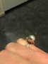 Сребърен пръстен и обеци, снимка 1 - Пръстени - 30111402