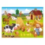 Подов пъзел Селскостопански животни (35 Джъмбо части) S_1220383, снимка 1
