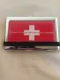 оригинален метален визитник Швейцария , снимка 2