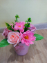 Пластични сапунени цветя , снимка 6