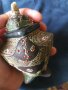 Китайски порцеланов цензер антикварен , китайско кандило, снимка 6