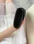 Черен блестящ вечерен клатч , снимка 3