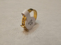 Дамски пръстен с камъни цирконии, снимка 3