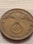 Монета 1 райхсфенинг 1939г. Германия Трети Райх с СХВАСТИКА за КОЛЕКЦИЯ 33019, снимка 8