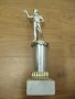 № 1270 стара фигура статуетка  - височина 25 см   - синтетика / пластмаса , метал , снимка 3