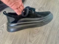 Спортно елегантни черни обувки/ маратонки, велур, размер 37,5, снимка 4