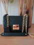 Луксозна Черна чанта код DS-S3, снимка 1 - Чанти - 40764098
