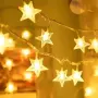 лед гирлянд със звезди , снимка 2