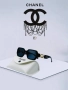очила с черен обикновен калъф и ув защита chanel, снимка 4