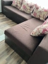 Ъглов диван, с функция за спане, снимка 3