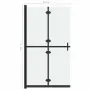 vidaXL Сгъваема стена за душ с матирано ESG стъкло, 80x190 см, снимка 7