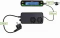 Дигитален термостат Trixie Reptiland 76124 с 2 кръга, 2 x 600 W, снимка 1