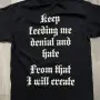 Метал Тениска: Dimmu Borgir - Keep Feeding Me Denial and Hate, снимка 4