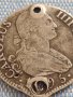 Сребърна монета 2 реала 1795г. Карлос IV Мадрид Испания 13640, снимка 2