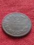 Стара монета над стогодишна 2 стотинки 1912г. Царство България за колекция - 25072, снимка 2