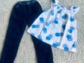 Sisley, Benetton, Breeze, Zara дънки, панталонки, поли, блузки 6-7 г., снимка 3