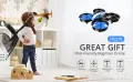 Мини дрон Holy Stone Hs210, автоматично задържане, 3D превъртане, бял, за деца и възрастни, снимка 2