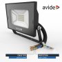 LED водоустойчив рефлекторен прожектор avide® 104 вата 4000 келвина, снимка 5