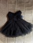 Черна рокля от тюл, снимка 7