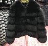Луксозно късо палто от Лисица , снимка 1 - Палта, манта - 29876031