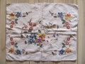 Винтидж ленена възглавница -ръчна бродерия, 58х45см., снимка 7