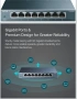 Суич TP-Link TL-SG108, 1000Mbps, 8Port, снимка 5