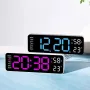 Дигитален Светещ Часовник с големи цифри, снимка 5