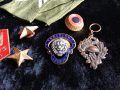 Стари значки и Емблеми, кокарди, вензели, нагръдни знаци и много други военни и полицейски отличител, снимка 16