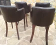 Кожени бар столове., снимка 5