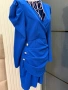 Елегантна рокля в кралско синьо , снимка 2