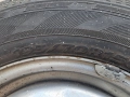 Продавам две зимни гуми с метални джанти за Форд Транзит , снимка 3