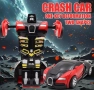Епична Играчка 2-в-1: Трансформиращ се Робот-Спортна Кола Bugatti!, снимка 1