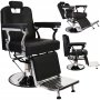 Хидравличен фризьорски стол за фризьорски салон Menas Barberking ENZO-9170, снимка 1 - Бръснарски столове - 43844811
