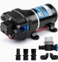 12V автоматична водна помпа,2.4 бара, 95 W, 12.5 л/мин,за кемпер, лодка,напояване,тиха, снимка 1