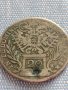 Сребърна монета 20 кройцера 1758г. Франц първи Свещена Римска империя 12235, снимка 10