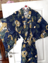 Оригинално тип халат дълго ново японско автентично кимоно памук памучно дракон , снимка 4