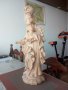 Уникално с изработката си старинно,произведение на изкуството.Дърворезба., снимка 3