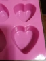 Силиконови молде с пеперуди,калинки и сърца., снимка 13