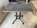 Маса с гранитен плот 70*70, 2цм., снимка 1