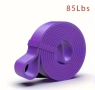 Лилав Плосък Фитнес Ластик с до 45 кг Съпротивление Тренировки Йога Стречинг Упражнения, снимка 5