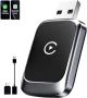 Безжичен CarPlay / Android Auto адаптер – Bluetooth 5.4, WiFi 6, USB-A/USB-C, нов, снимка 1