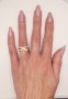 Дамски плътни златни пръстени, снимка 18