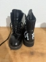 Оригинални черни дамски боти кубинки Karl Lagerfeld 38 номер, снимка 1