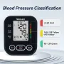 Sinocare апарат за кръвно налягане за мишница с голям LCD дисплей, 2 потребители и 99 измервания, снимка 4