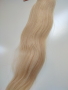 Екстеншън, 100% естествена коса за удължаване - слънчево русо - различни дължини, снимка 4