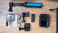 GoPro 10 Black + Оригинален калъф + Аксесоари, снимка 5