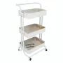 Етажерка на колелца-44x36x82 см./метална етажерка на колелца, снимка 2