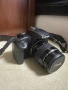 Фотоапарат Canon eos 1000D + обектив 35-80 мм + 3 батерии, снимка 1